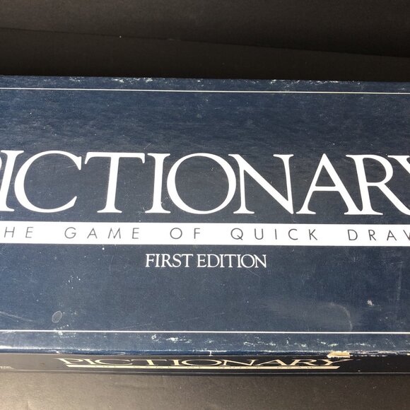 Pictionary The Game Of Quick Draw First Edition 1985 3 - 16 Players Age 12+ USA - Picture 10 of 12